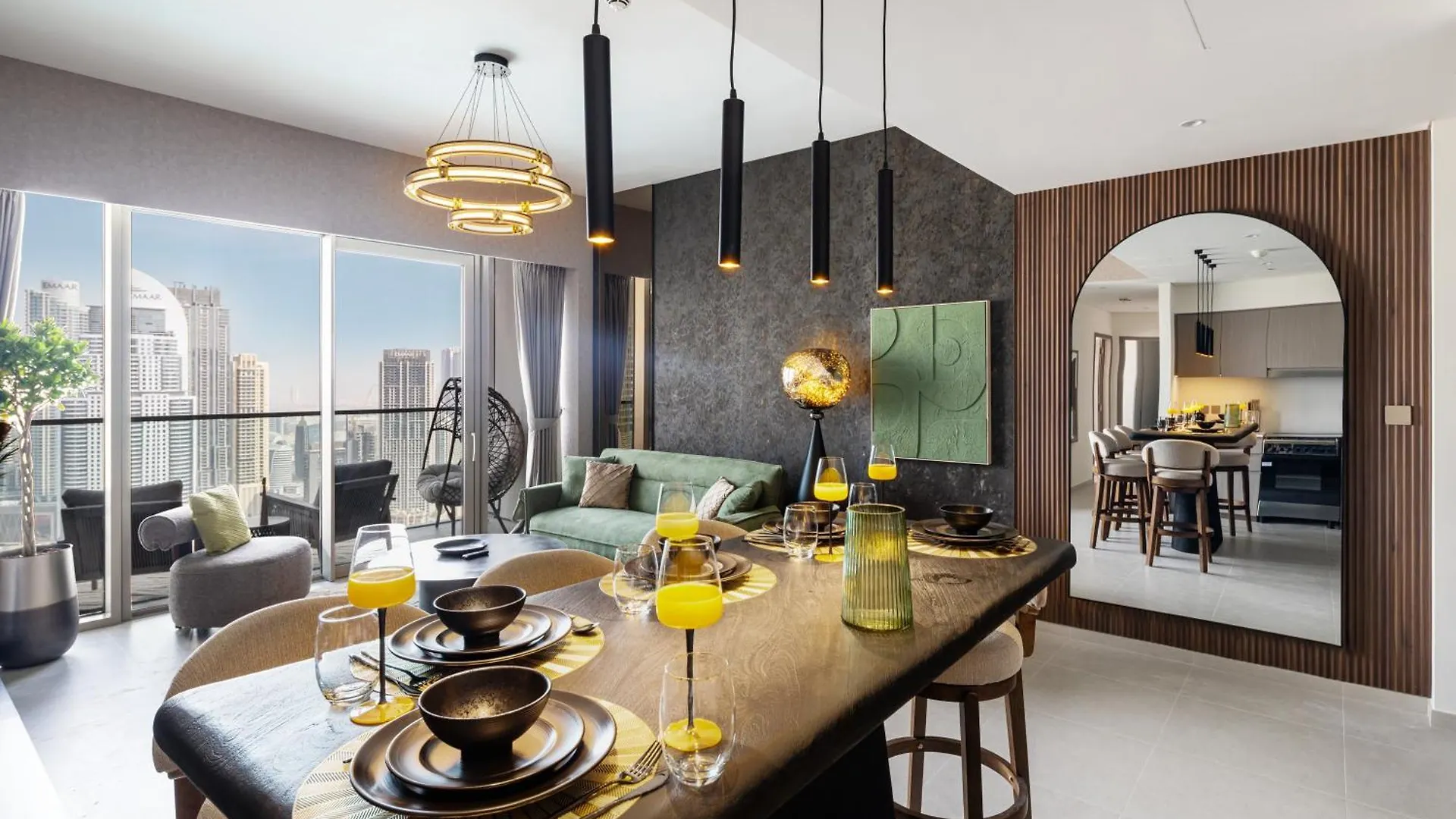 2 Brd Apartement Amaving View By Bella Elite Homes Dubai United Arab Emirates